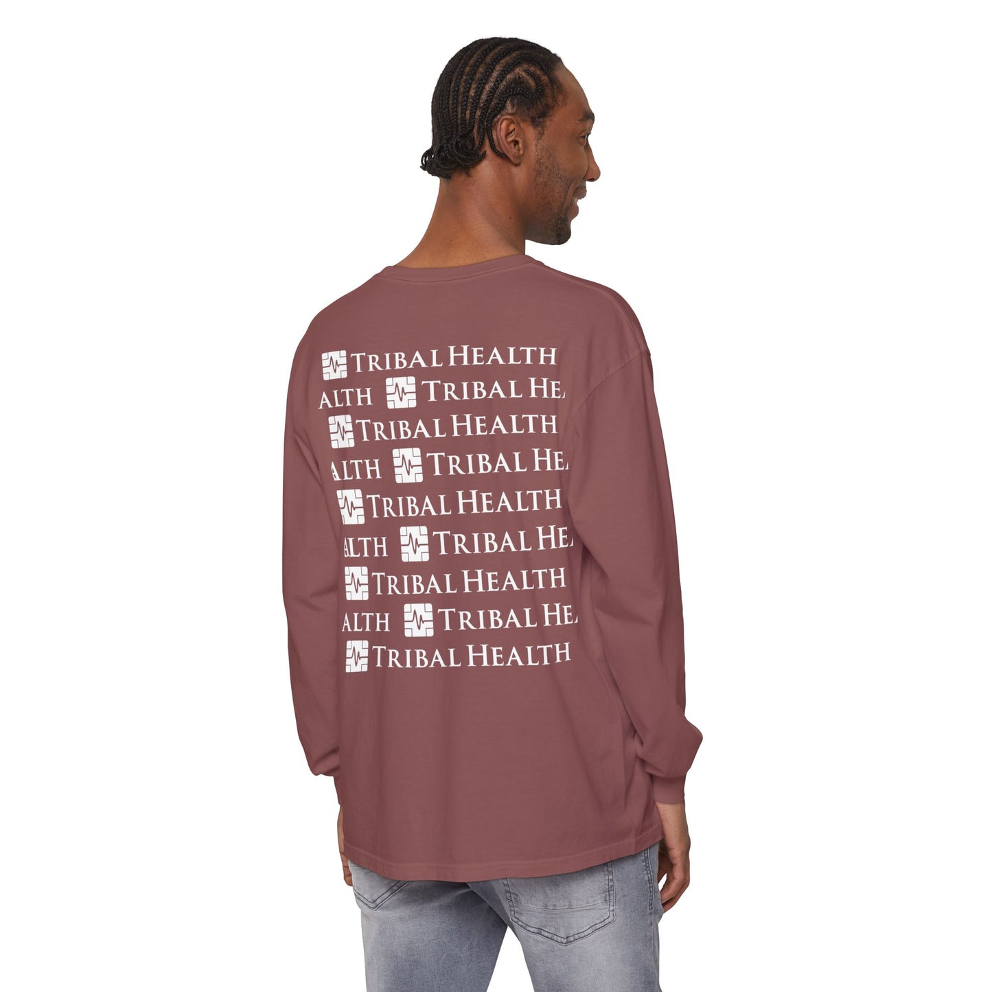 Unisex Garment-dyed Long Sleeve T-Shirt